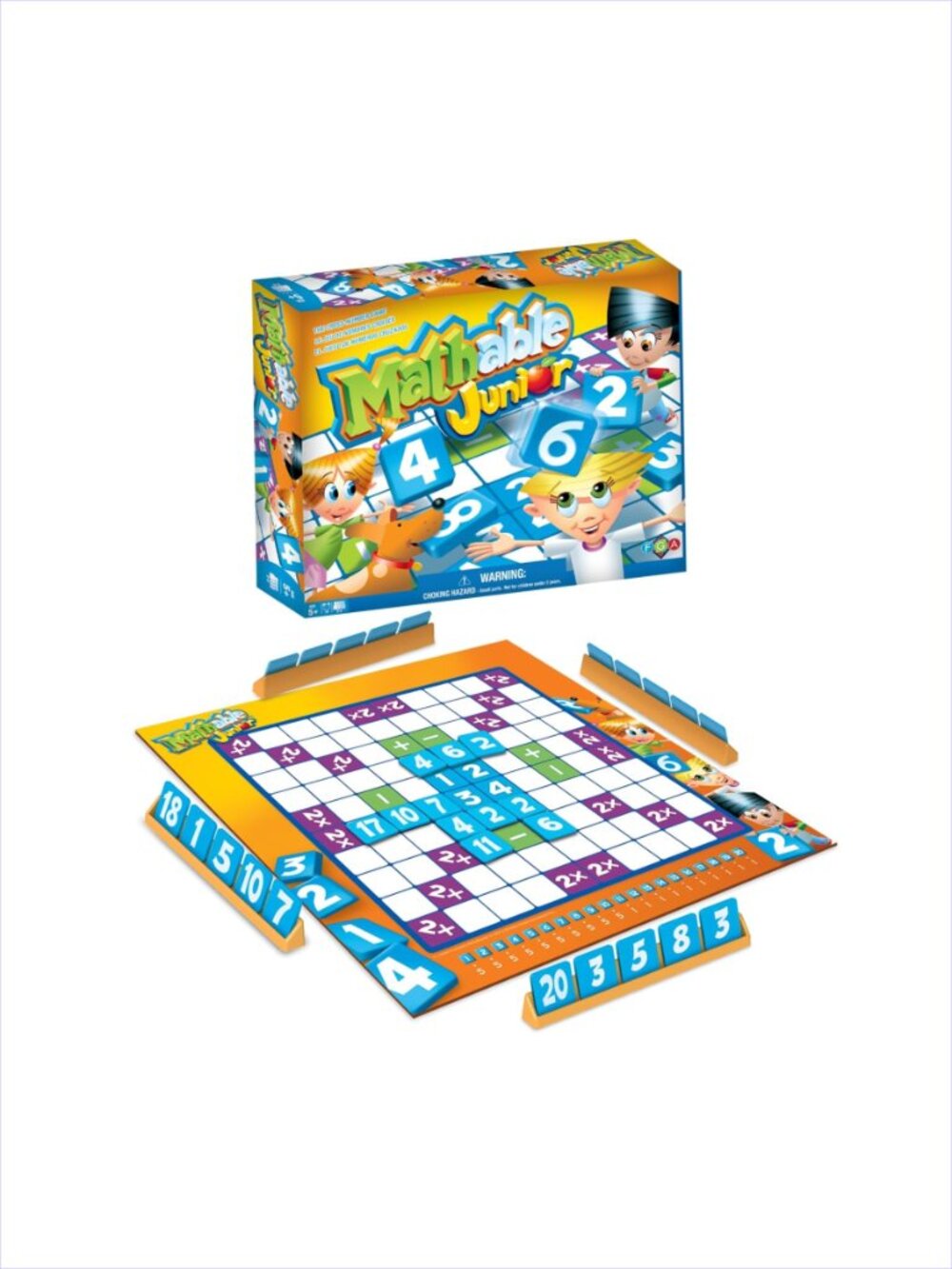 Mathable Junior Board Game-Multilingue New in Box Age 5+